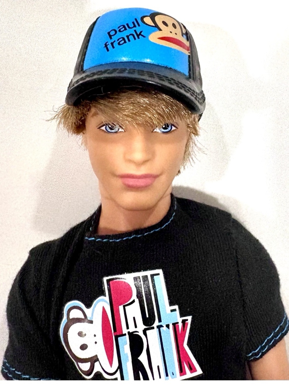 Barbie Loves Paul Frank Ken Rooted Blonde Hair Fashionista W9580 Swappin Style